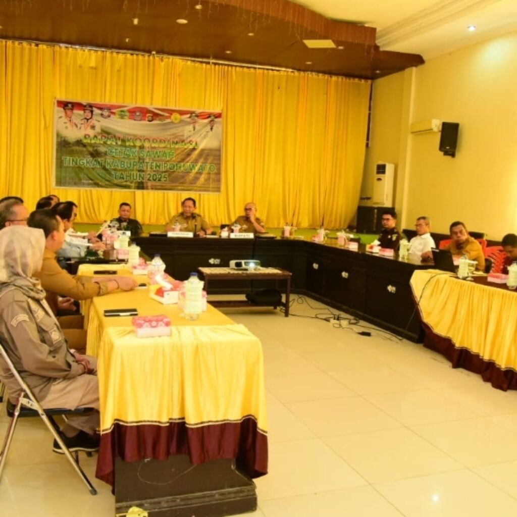 Pemrov Gorontalo Segera Realisasi Program Cetak Sawah 5000 Hektar di Pohuwato