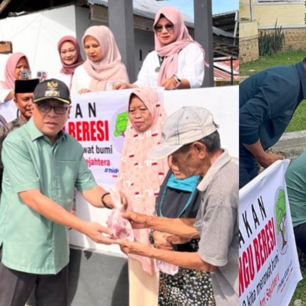 Momentum di Bulan Juni, Pemkab Gorontalo bersama Kambungu Beresi Peduli Lingkungan dan Sesama