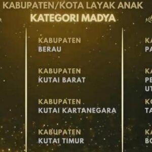 Dengan Predikat Madya, Pemkab Bone Bolango Raih Anugerah KLA 2025