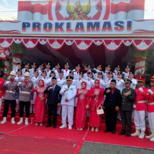 Upacara HUT ke-80 RI Tingkat Kabupaten Gorontalo Berlangsung Khidmat