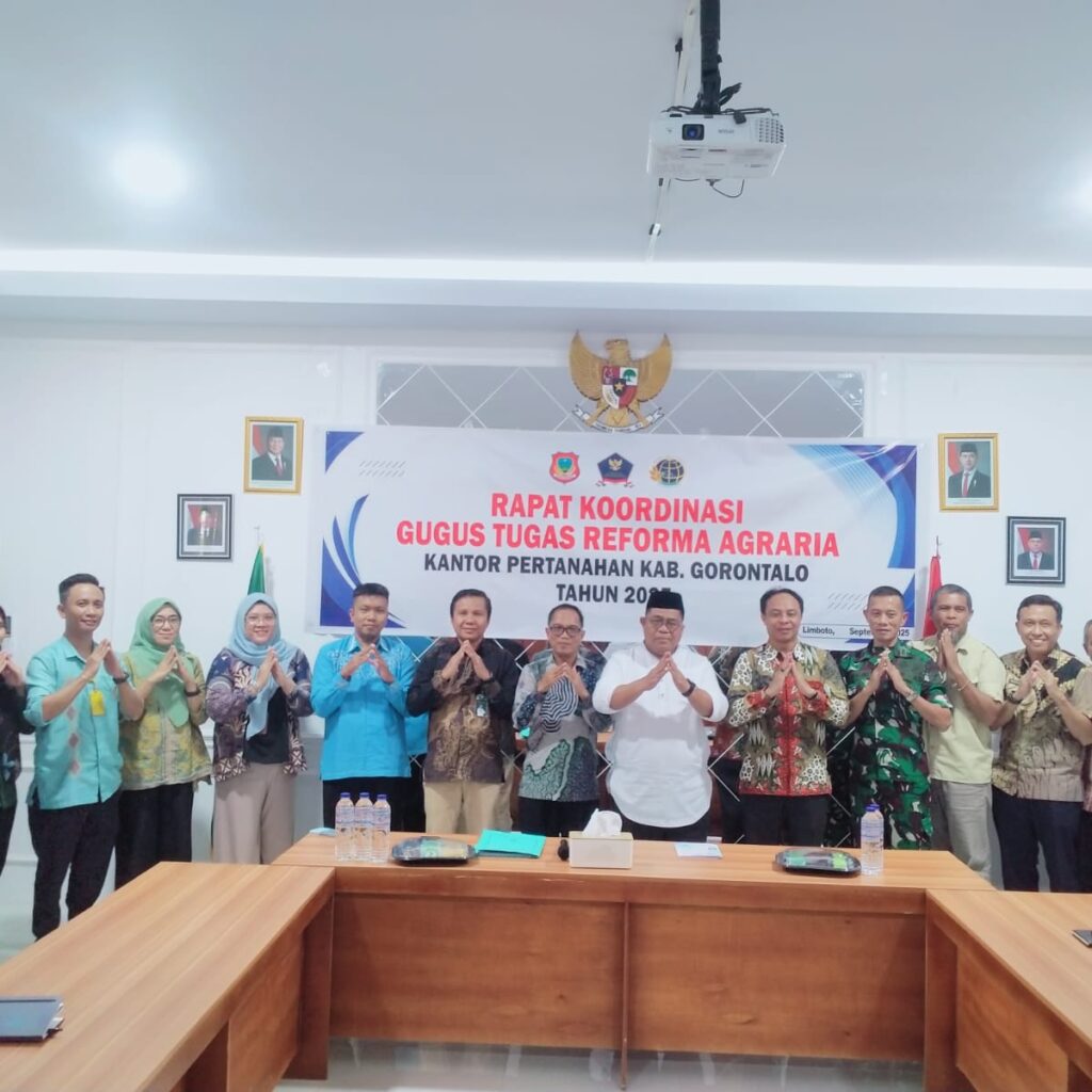 Sekda Gorontalo Tekankan Pentingnya Sinergi dalam Reforma Agraria