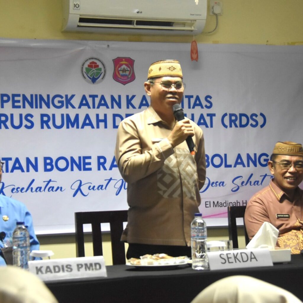 Sekda Bone Bolango Tegaskan Peran Strategis Rumah Desa Sehat