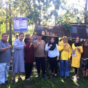 Wabup Risman Resmikan Pembangunan Sumber Air Bersih di Desa Boludawa