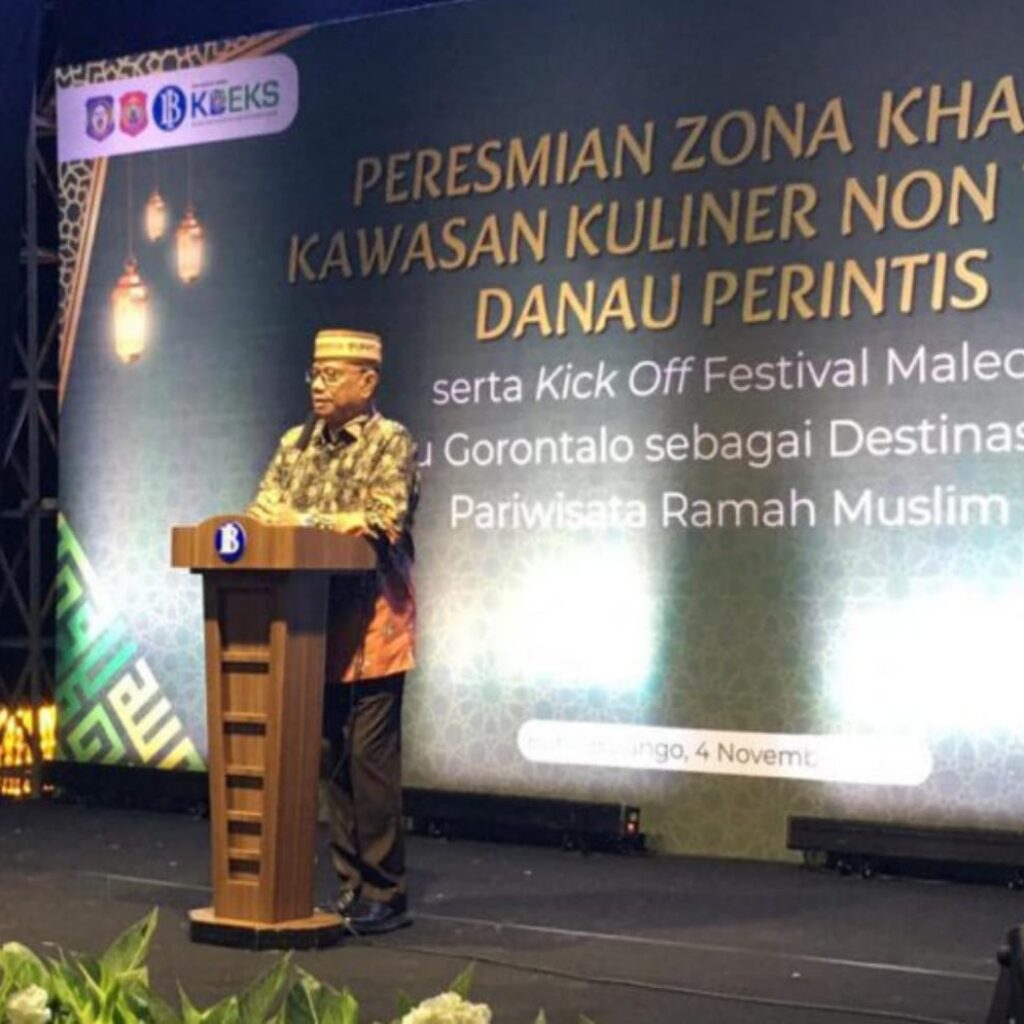 Baru Diresmikan, Kawasan Kuliner Non Tunai Danau Perintis Diharapkan Dongkrak Ekonomi Masyarakat