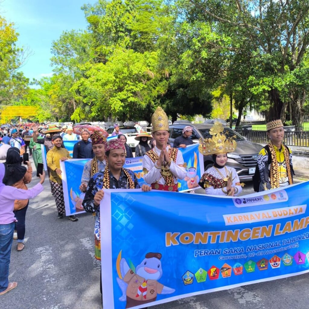 Ragam Budaya Nusantara Tampil Memukau di Karnaval Satuan Karya Pramuka 2025