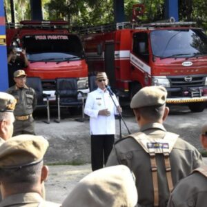 Bupati Ismet Mile Janji Perbaiki Kesejahteraan Satpol-PP Dan Damkar Melalui APBD 2026