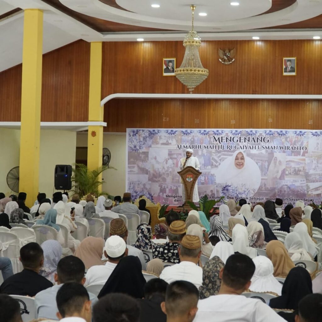 IPW Kenang Dedikasi Bunda Uga dalam Taziah Tujuh Harian di SMA Terpadu Wira Bhakti