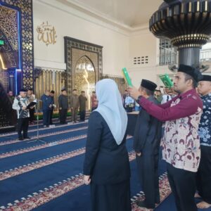 Pelantikan Tujuh Pejabat Pratama di Kabupaten Gorontalo Hadirkan Nuansa Tak Lazim