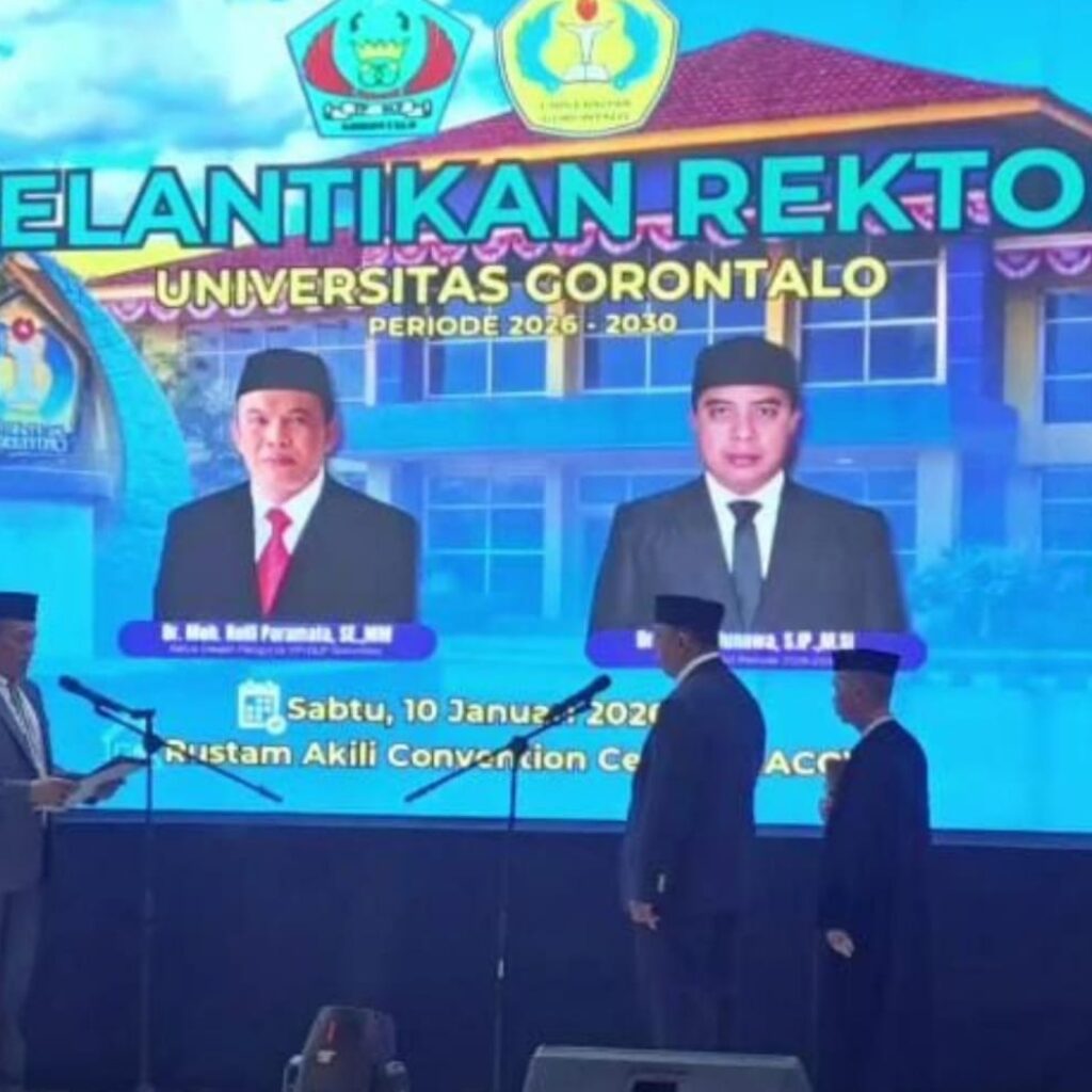 Pelantikan Rektor UNIGO Periode 2026–2030 Menandai Rangkaian Panjang Seleksi