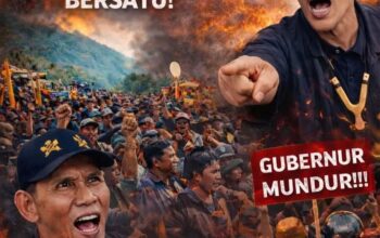 Aliansi Penambang Gorontalo Bersatu Desak Gubernur Gorontalo Mundur Dari Jabatan