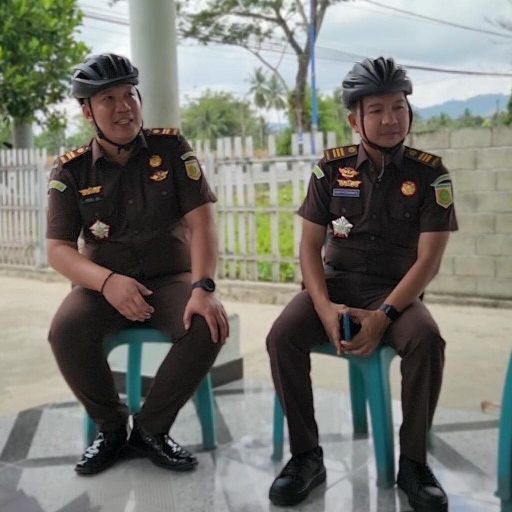 Realisasi Efisiensi Energi, Kejari Bone Bolango Gelar Pelayanan Hukum Keliling Berbasis Sepeda