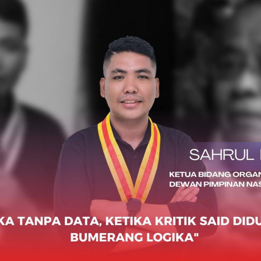 Retorika Tanpa Data Ketika Kritik Said Didu Menjadi Bumerang Logika