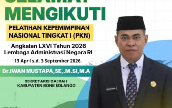 Perkuat Strategi Kepemimpinan, Sekda Bone Bolango Ikuti Pelatihan Kepemimpinan Nasional