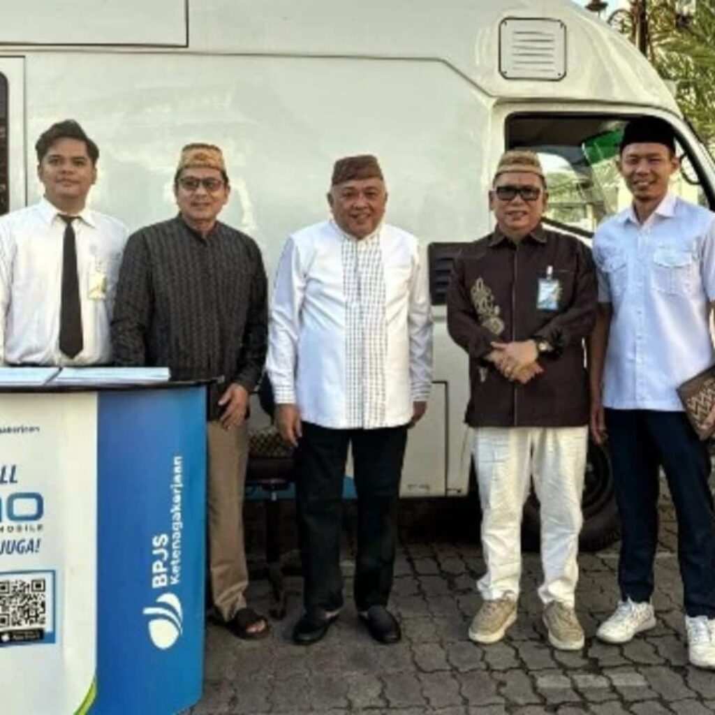 Wabup Gorontalo Tinjau Layanan BPJS Ketenagakerjaan di Agenda Navigasi Iman