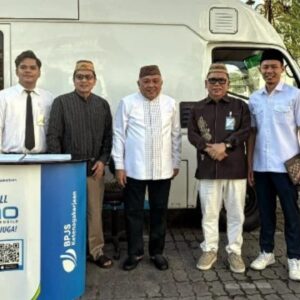 Wabup Gorontalo Tinjau Layanan BPJS Ketenagakerjaan di Agenda Navigasi Iman