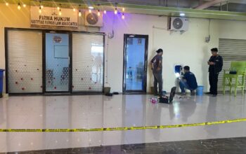 Kantor Firma Hukum di Pasar Modern Limboto Diduga Dijebol OTK