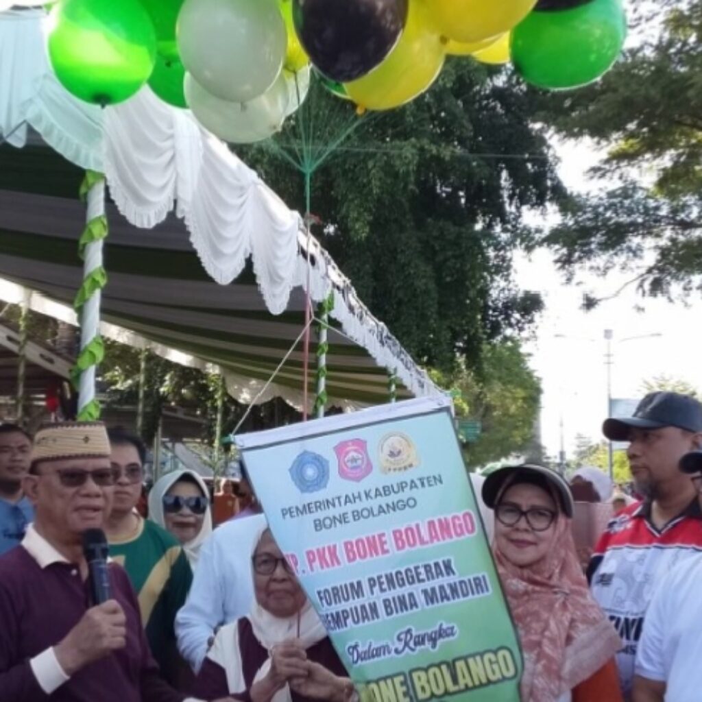 Gelar Bazar Sehat dan UMKM, FPPBM Bone Bolango di Apresiasi Ismet Mile