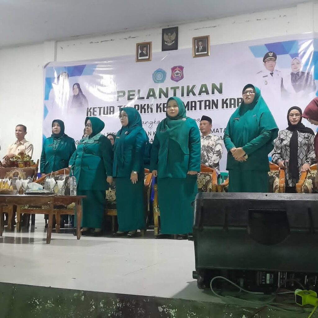 TP-PKK Dan Dasawisma Se-Kecamatan Kabila Resmi Dilantik