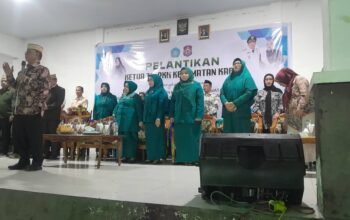 TP-PKK Dan Dasawisma Se-Kecamatan Kabila Resmi Dilantik