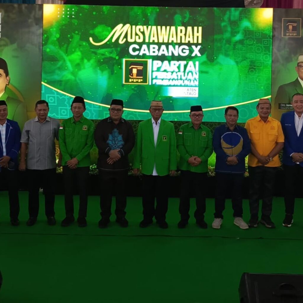Sekda Kabupaten Gorontalo Sebut PPP Miliki Rekam Jejak Politik Panjang di Muscab ke-X