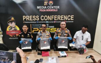 Upaya Penyeludupan Gagal, 77 Karung Diduga Sianida Digagalkan Ditpolairud Polda Gorontalo dan Bea Cukai