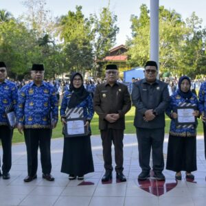 Lewat Upacara Korpri dan Harla Pancasila, Sofyan Puhi Tekanan Semangat Kebangsaan dan Pengabdian
