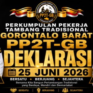 Menjawab Harapan Masyarakat Tambang Rakyat, PP2T-GB Siap Dideklarasikan di Molosipat