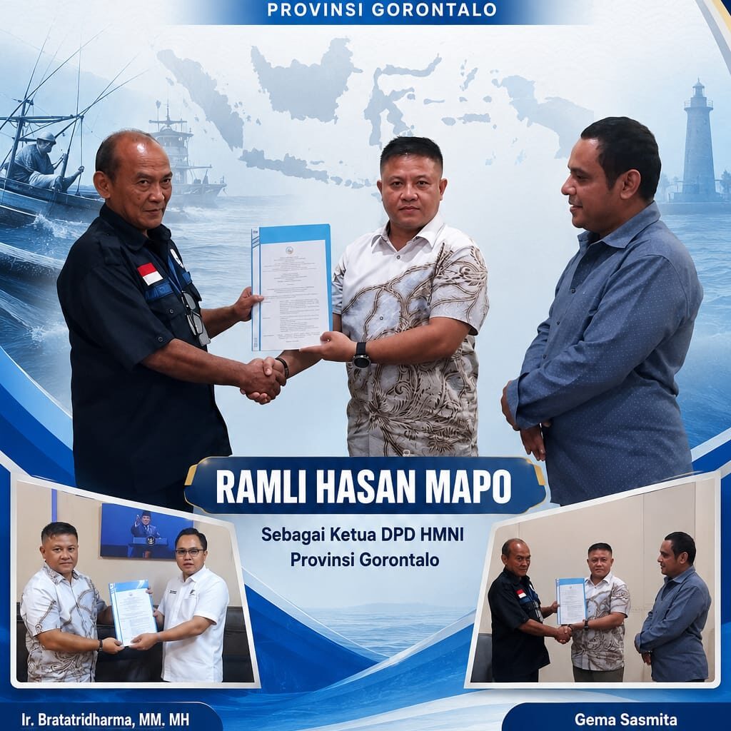 Ramli Mapo Resmi Nahkodai DPD HMNI Provinsi Gorontalo