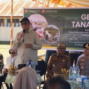 Produktivitas Padi di Kabupaten Bone Bolango Melampaui Nasional