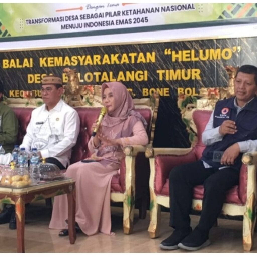 Dikunjungi Tim Penilai Provinsi, Desa Bulotalangi Timur Optimis Jadi Representasi Desa Maju, Mandiri Dan Inovatif