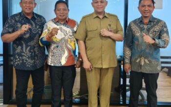 Risman Tolingguhu Konsultasikan Penyelesaian Kerugian Daerah Ke Kemendagri Dan Studi Tiru Ke Pemkot Bandung
