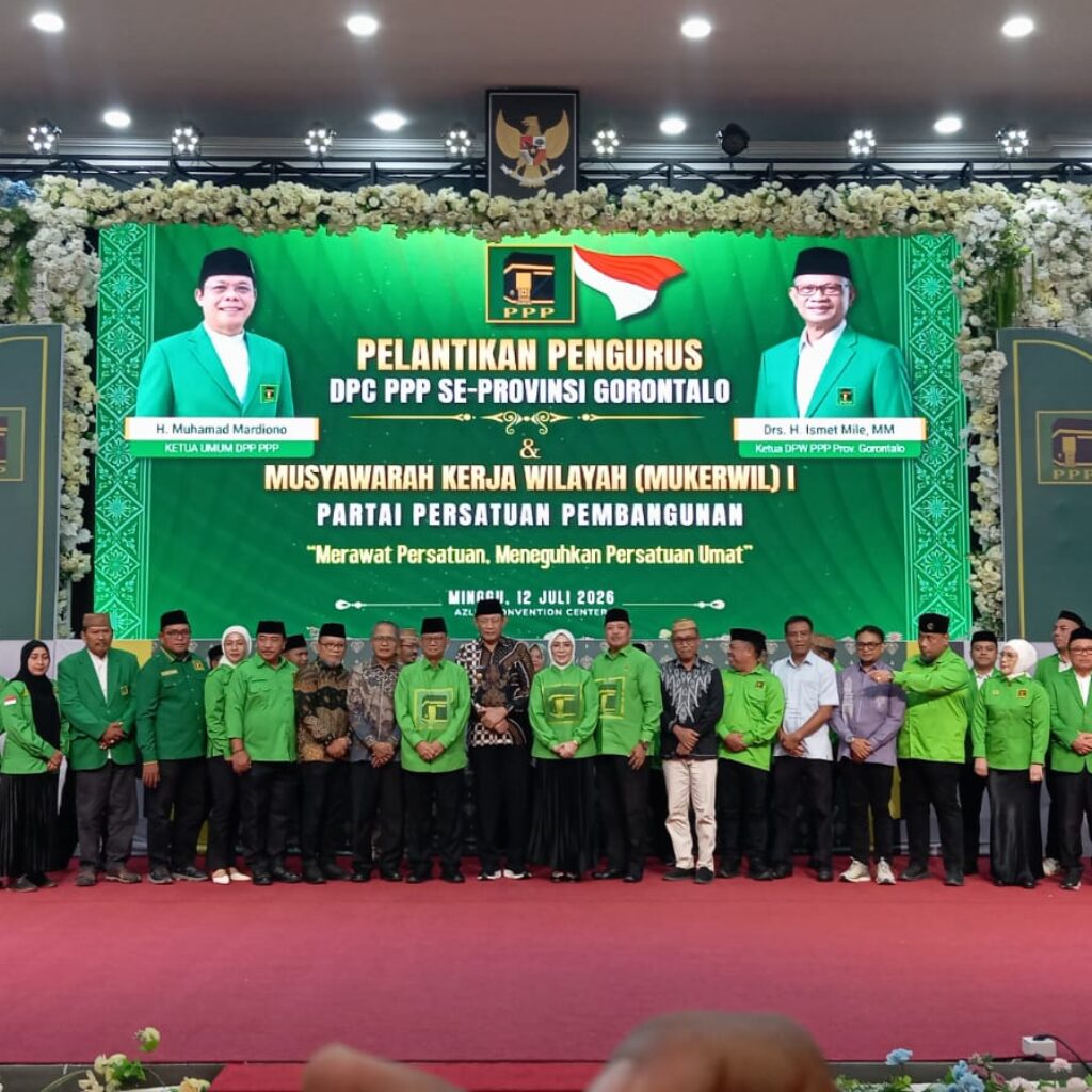 Mesin Partai Mulai Dipanaskan, Ismet Mile Lantik DPC Se-Provinsi Gorontalo, Target Kembalikan Kejayaan PPP