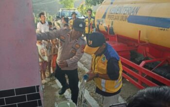 150 Ribu Liter Air Bersih Disalurkan, BPBD Bone Bolango Sebut 13 Desa Terdampak Kekeringan