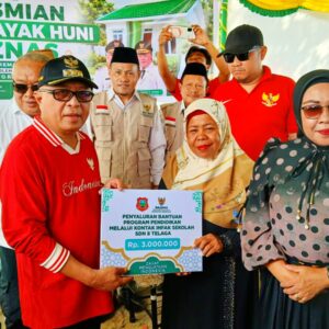 Baznas Kabupaten Gorontalo Bangun 11 Rumah Layak Huni, Bupati Sofyan: Perkuat Kolaborasi Tanggulangi Kemiskinan