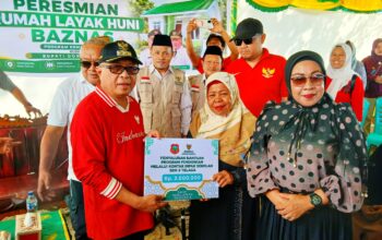 Baznas Kabupaten Gorontalo Bangun 11 Rumah Layak Huni, Bupati Sofyan: Perkuat Kolaborasi Tanggulangi Kemiskinan