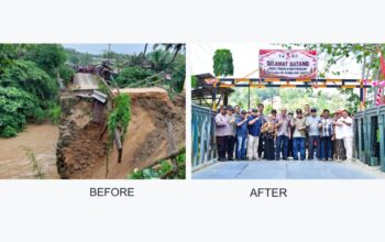 Setahun Lebih Sudah, Jembatan Pulubala yang Sempat Didemo Kembali Bisa Digunakan