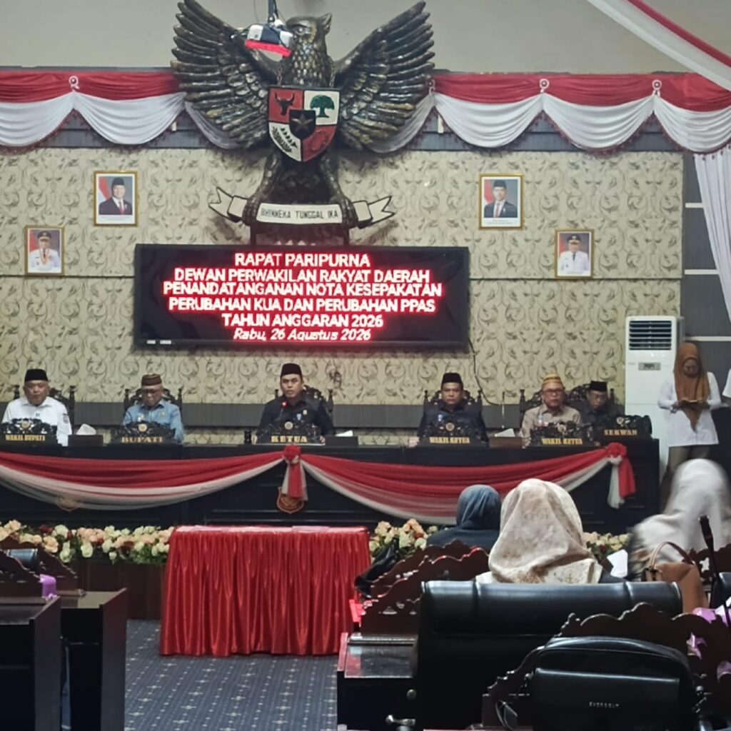 Ketua DPRD Kabgor Bilang Pembahasan APBD Perubahan 2026 Tetap Sesuai Jadwal