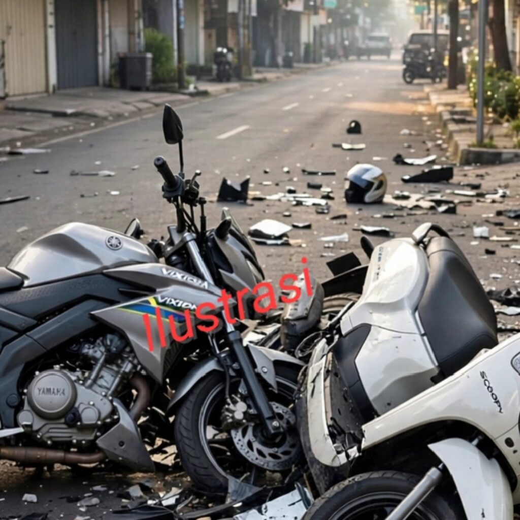 Sudah Menghindar Tetap Tertabrak, Wartawan Mimoza TV Alami Patah Tangan