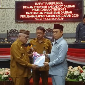 Diterima Zulfikar Usira, Ranperda Perubahan APBD Akan Dibahas