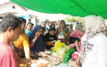 Stabilkan Harga Pangan, Pemkab Bone Bolango Gandeng Bulog Gelar Operasi Pasar