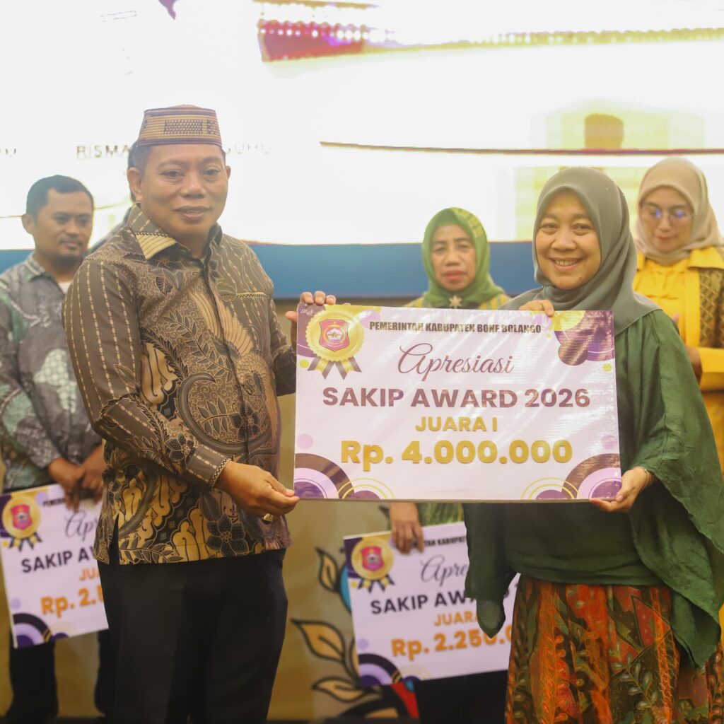 Wabup Bone Bolango Dorong OPD Perkuat Kualitas Kinerja Lewat SAKIP Award 2026
