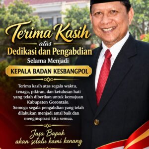 Berhasil Jaga Stabilitas Daerah, Burhan Ismail Kembali Dipercaya Bupati Nahkodai Satpol-PP dan Damkar