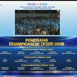 Raih Predikat TP2DD Terbaik Wilayah SULAMPUA, Bupati Sofyan Puhi Terima Penghargaan di JICC