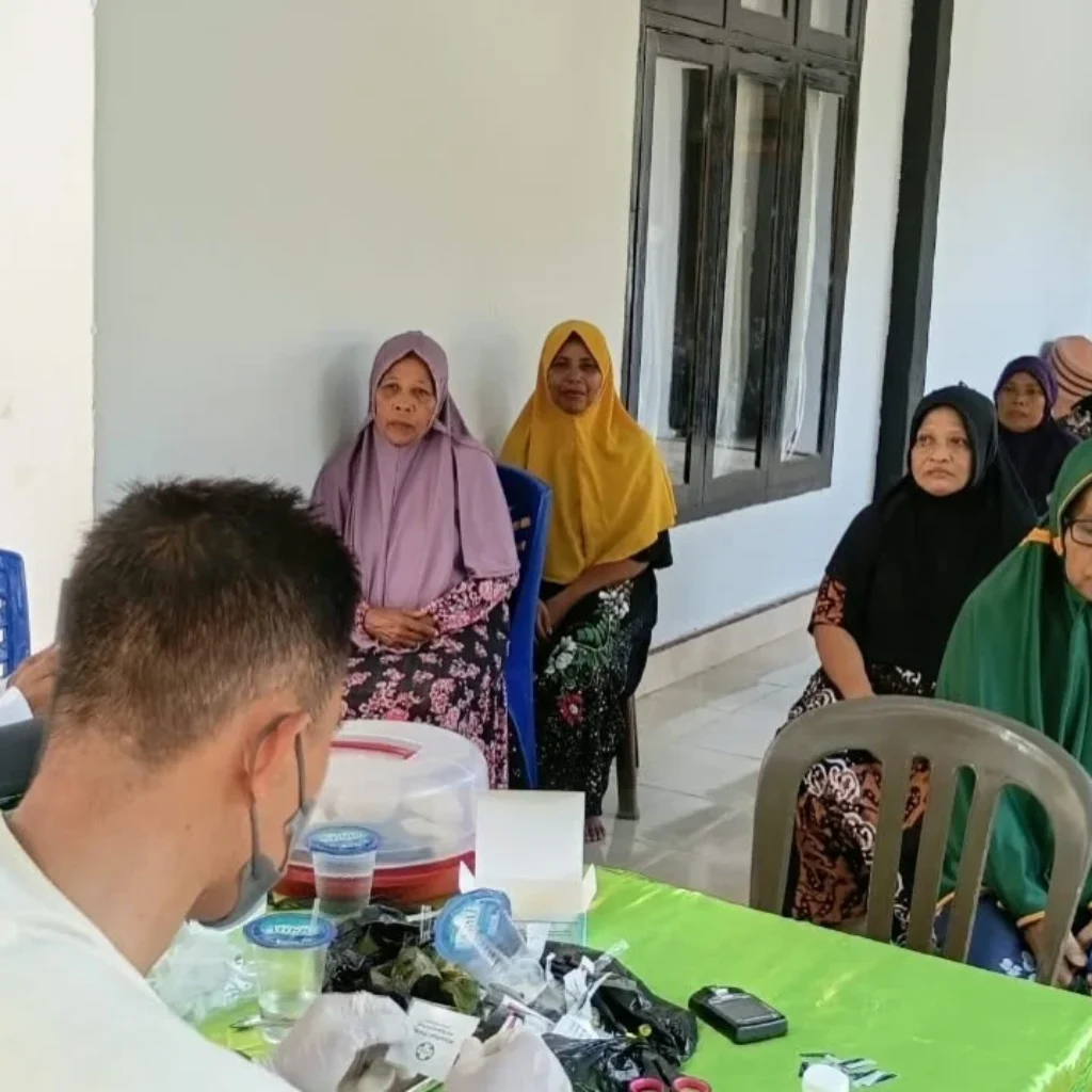 Malaria Meningkat, Puskesmas Batudaa Sasar Keluarga Pekerja Tambang di Delapan Desa