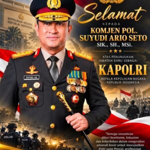 Pucuk Pimpinan Polri Berganti, Komjen Suyudi Ario Seto Gantikan Listyo Sigit