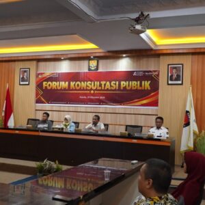 KPU Kabupaten Gorontalo Gelar Forum Konsultasi Publik, Perkuat Kualitas Pelayanan Dan Keterbukaan Informasi,
